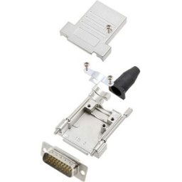 encitech DTSL15-LJSRG-T-HDP26-W-K 6355-8041-02 Kit embase SUB-D mâle 180 ° Nombre de pôles: 26 fût à souder 1 pc(s)