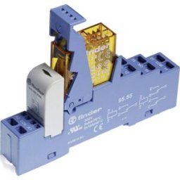 Finder 48.72.8.230.0060 Module relais Tension nominale: 230 V/AC Courant de commutation (max.): 8 A 2 inverseurs (RT) 1 pc(s)