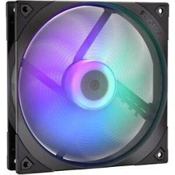 endorfy Fluctus 140 PWM ARGB Ventilateur pour PC noir (l x H x P) 140 x 140 x 25 mm avec éclairage LED