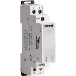 Télérupteur pour profilé Wallair Stromstoßschalter 2 NO (T) 12 V/AC 16 A 1 pc(s)