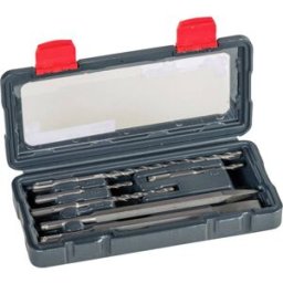 kwb 109166 acier 40CR Jeu de burins 6 pièces 5 mm, 6 mm, 8 mm, 10 mm SDS-Plus 1 set