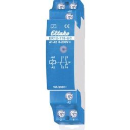 Eltako ER12-110-UC Relais de commutation Tension nominale: 230 V Courant de commutation (max.): 16 A 1 NF (R), 1 NO (T) 1 pc(s)