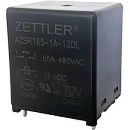 Zettler Electronics Zettler electronics Relais pour circuits imprimés 24 V/DC 80 A 1 NO (T) 1 pc(s)