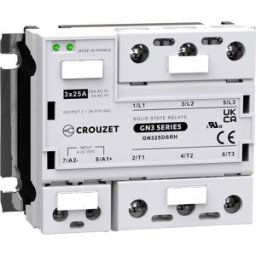 Crouzet Relais à semi-conducteurs GN325DSRH 25 A Tension de contact (max.): 510 V/AC à commutation aléatoire 1 pc(s)