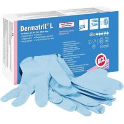KCL Dermatril L 741 074108081C 100 pc(s) Gants à usage unique Taille: 8 EN 455