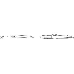 Weller WTA-4 Panne de fer à souder forme de burin, coudée45° Taille de la panne 12.5 mm Contenu 2 pc(s)