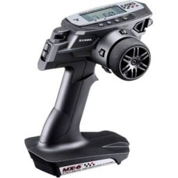 SANWA MX-6 Dry Radiocommande à poignée pistolet 2,4 GHz Nombre de canaux: 3 avec récepteur