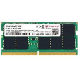 Transcend TS4GSA72V6E Module mémoire pour PC au détail DDR5 32 GB 1 x 32 GB ECC 5600 MHz SO-DIMM 262 broches TS4GSA72V6E
