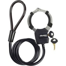 Master Lock 8275EURDPROBLK Câble antivol noir fermeture à clé