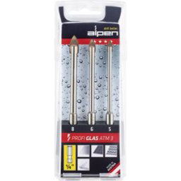 Alpen Profi Glas ATM 3 0028900003100 Jeu de forets spécial verre 3 pièces 5 mm, 6 mm, 8 mm 1/4 (6,3 mm) 1 pc(s)