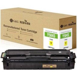 G&G; Toner remplace Samsung Y504S compatible jaune 1800 pages Reborn remanufactured 21323