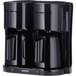 Severin KA 9315 Cafetière noir Nombre de tasse=16 verseuse thermofuge