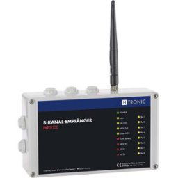 H-Tronic HT200E Récepteur radio 8 canaux Fréquence 868.35 MHz, 869.05 MHz, 869.55 MHz 12 V Portée max. 200 m