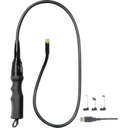 Endoscope USB VOLTCRAFT BS-17+ Ø de la sonde: 8 mm Longueur de sonde: 93 cm fonction image, fonction vidéo, éclairage LED, mise au point