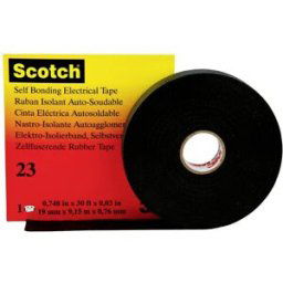 Bande de réparation Scotch® 23 3M SCOTCH23-19X9.15 noir (L x l) 9.15 m x 19 mm 1 pc(s)