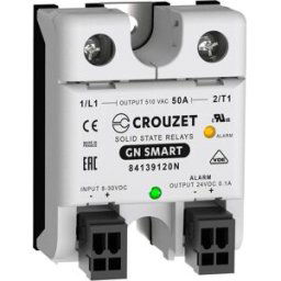 Crouzet Relais à semi-conducteurs 84139120N 50 A Tension de contact (max.): 510 V/AC à commutation au zéro de tension 1 pc(s)