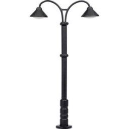 Viessmann Modelltechnik N Luminaire de quai de gare double modèle fini 6409 1 pc(s)