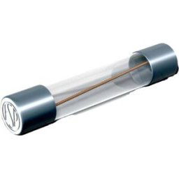 Micro-fusible Püschel Feinsicherungen FSUT0,8A (Ø x L) 6.3 mm x 32 mm 0.8 A 500 V temporisé -T- 10 pc(s)