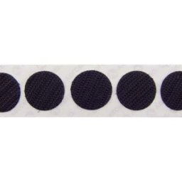 VELCRO® E28802233011425 Pastilles rondes auto-agrippantes à coller partie crochets (Ø) 22 mm noir 1000 pc(s)