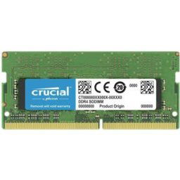 Crucial CT32G4SFD832A Module mémoire pour PC portable DDR4 32 GB 1 x 32 GB 3200 MHz SO-DIMM 260 broches CL22 CT32G4SFD832A