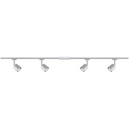 Paulmann Cover Système déclairage complet sur rail URail GU10 40 W LED chrome, chrome (mat)