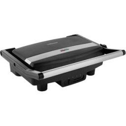 Tristar GR-2856 électrique Grill à contact voyant lumineux, revêtement anti-adhésif noir