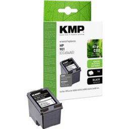 Cartouche dencre compatible KMP équivalent HP N°901XL (CC654AE) noire