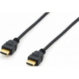 Câble de raccordement Equip HDMI Fiche mâle HDMI-A 10.00 m noir 119373 contacts dorés Câble HDMI