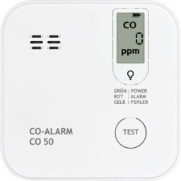 PENTATECH CO50 Détecteur de monoxyde de carbone autonomie 10 ans, avec capteur interne à pile(s) Gaz détecté monoxyde de carbone