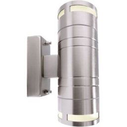 Deko Light Zilly II Up and Down 731010 Applique GU10 acier inoxydable