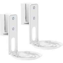My Wall HS40WL Support mural pour haut-parleur rotatif, inclinable blanc 2 pc(s)