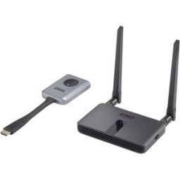 Set de transmission sans fil HDMI SpeaKa Professional SP-WTR-400 30 m 2.4 GHz, 5 GHz 1920 x 1080 Pixel Transmission sans fil sécurisée