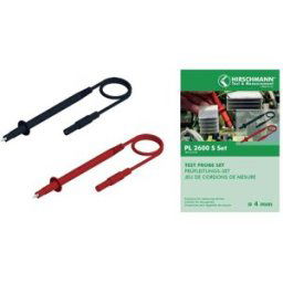 SKS Hirschmann PL 2600 S SET Set de cordons de mesure de sécurité Banane mâle 4 mm pointe de test 1.00 m noir, rouge 1 pc(s)