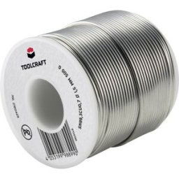 TOOLCRAFT Étain à souder sans plomb bobine Sn99,3Cu0,7 ROL1 500 g 1.5 mm