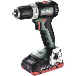 Perceuse-visseuse sans fil Metabo BS 18 L BL 613155800 18 V 4 Ah Li-Ion + 2 batteries, brushless, + mallette, + chargeur, + accessoires