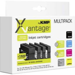 Xvantage Encre remplace HP 953XL, L0S70AE, F6U16AE, F6U17AE, F6U18AE compatible pack bundle noir, cyan, magenta, jaune 1747,4085 1747,4085