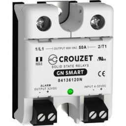 Crouzet Relais à semi-conducteurs 84136120N 50 A Tension de contact (max.): 600 V/AC à commutation au zéro de tension 1 pc(s)