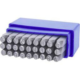 KS Tools 1560468 Jeu de poinçons lettres