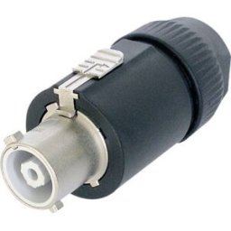 Connecteur dalimentation série (connecteur réseau) NAC Neutrik NAC3FC-HC mâle, droit Nombre total de pôles: 2 + PE 32 A noir 1 pc(s)