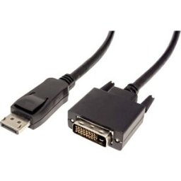 VALUE Câble DisplayPort DP M - DVI-D M, noir, 2 m