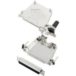 TRU COMPONENTS TCDTZF37DMSK 7708556 Kit embase SUB-D femelle 180 ° Nombre de pôles: 37 fût à souder 1 pc(s)