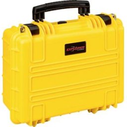 Explorer Cases Valise dextérieur 3818HL.Y yellow with pick & pluck foam (l x H x P) 38 x 27 x 18 cm jaune 3818HL.Y