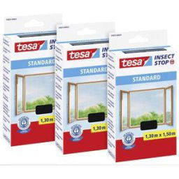 tesa STANDARD 55672-00500-00 Moustiquaire pour fenêtre (l x H) 1300 mm x 1500 mm blanc 3 pc(s)