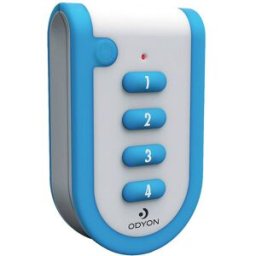 m-e modern-electronics Odyon ODYON pro HS-4 Emetteur manuel sans fil, Télécommande avec contrôle de la réception 4 canaux Portée max. 1000 m