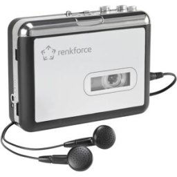 Convertisseur numérique de cassettes audio Renkforce RF-CP-170 avec écouteurs
