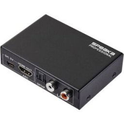 SpeaKa Professional audio Convertisseur [HDMI - HDMI] 3840 x 2160 Pixel