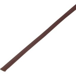 Gaine tressée TRU COMPONENTS CBBOX0510-BN 1572545 marron PET 5 à 10 mm 10 m