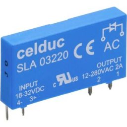 Celduc Relais à semi-conducteurs SLD01205 4 A Tension de contact (max.): 32 V/AC, 32 V/DC 1 pc(s)