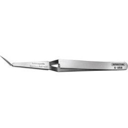 Bernstein Tools for Electronics 5-058 Pince brucelle CMS 31b SA pointue, courbée 120 mm