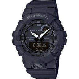 Casio à quartz Montre-bracelet GBA-800-1AER (L x l x H) 54.1 x 48.6 x 15.5 mm noir Matériau du boîtier=Résine Matériau (bracelet)=Résine